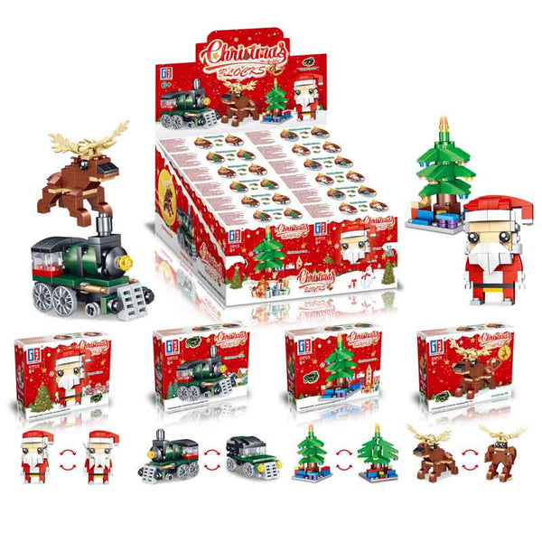 Playwrite Christmas Building Bricks Set (Assorted Designs) image 5