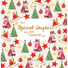 Papersalad Special Couple Christmas Card image 0