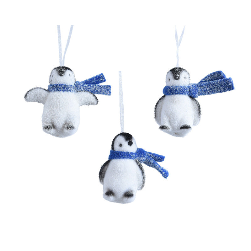 Decoris Hanging Penguin with Scarf (Assorted Designs) image 0