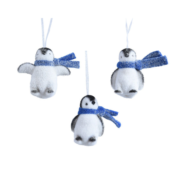 Decoris Hanging Penguin with Scarf (Assorted Designs) image 0