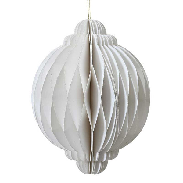 Decoris Hanging Paper Onion with Magnetic Closure - 30cm image