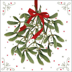Ambiente Paper Napkins - Mistletoe (Pack of 20) image 0