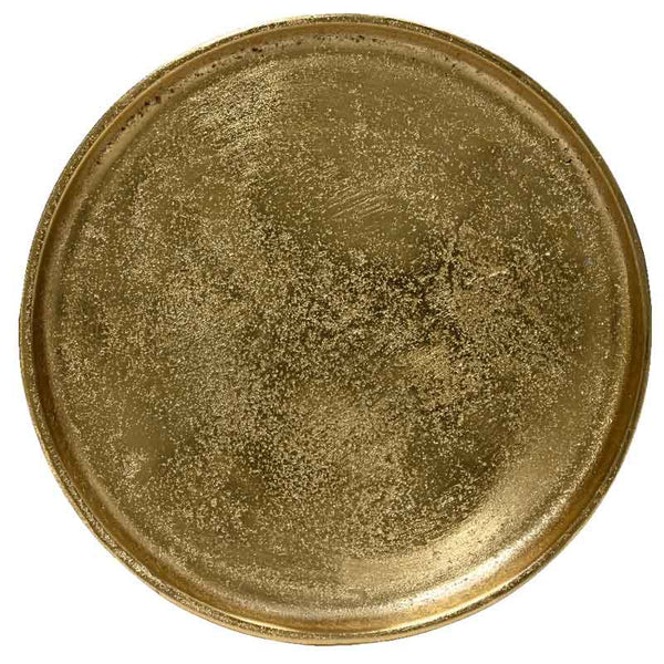 Aluminium Decorative Plate - Gold image