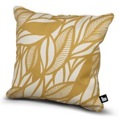 Extreme Lounging B-Cushion Poplar Leaf Art Collection, 43 x 43cm – Butter Yellow image 0