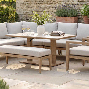 Bramblecrest Maine 8-Seat L-Shape Modular Sofa Set with Height Adjustable Table image 2