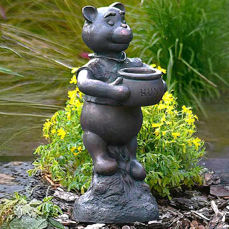Home & Garden UK Small Winnie-the-Pooh Statue Set (Set of 5) image 0
