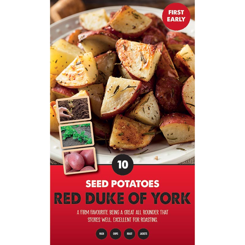 Red Duke of York First Early Seed Potatoes image 0