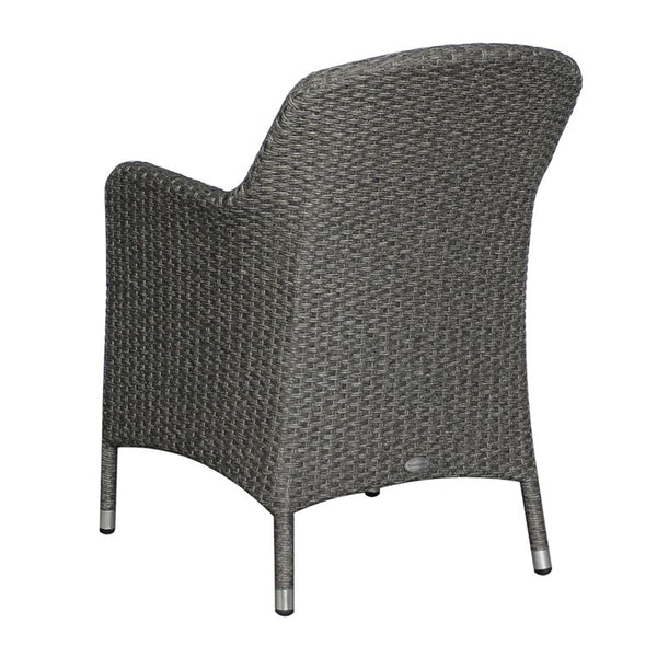 Bramblecrest Tetbury Bistro Set in Pewter Weave image 4