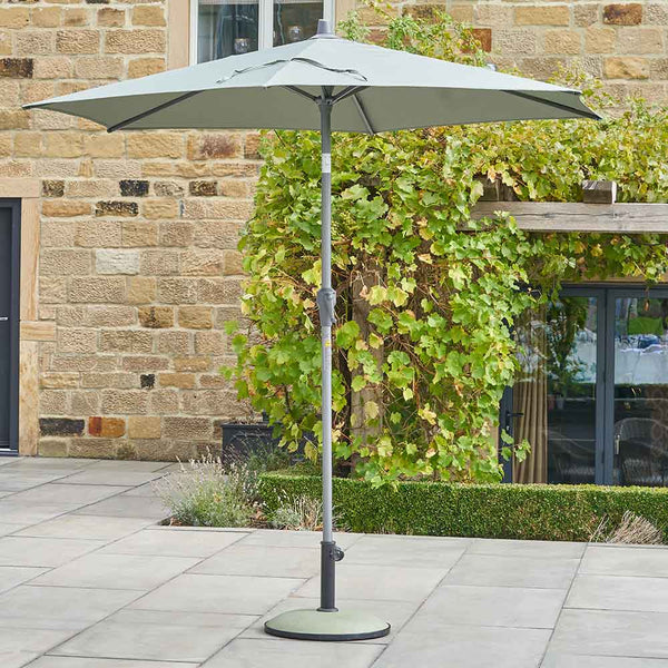 Platinum Riva 2.5m Round Crank & Tilt Parasol – Olive image 1