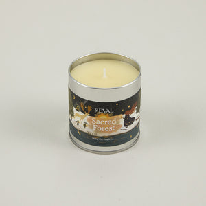 St Eval Sacred Forest Tin Candle image 1