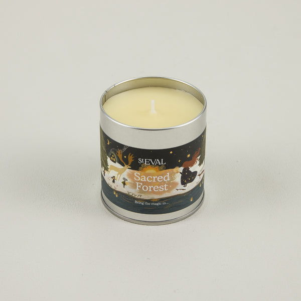 St Eval Sacred Forest Tin Candle image 1