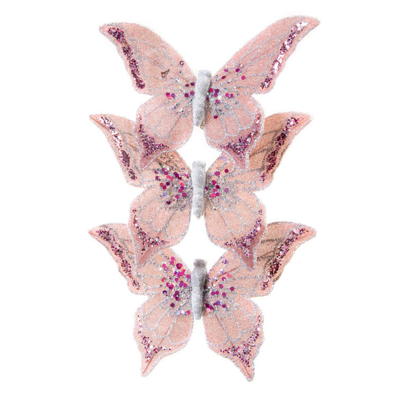Premier Pink Butterflies (Pack of 3) image 0