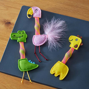 Zoon Nip-It Bell Safari Cat Toy (Assorted Designs) image 0