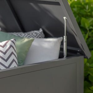 Bramblecrest Denver Cushion Storage Box in Anthracite with Liner â€“ Large image 3