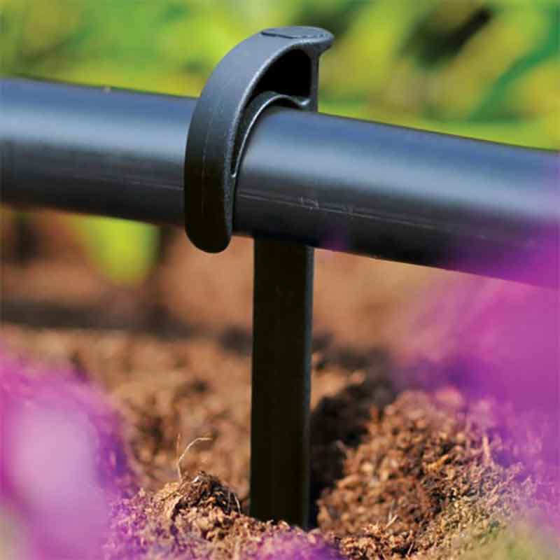 Hozelock Automatic Watering 13mm Supply Tube Stakes (Pack of 10) image 0