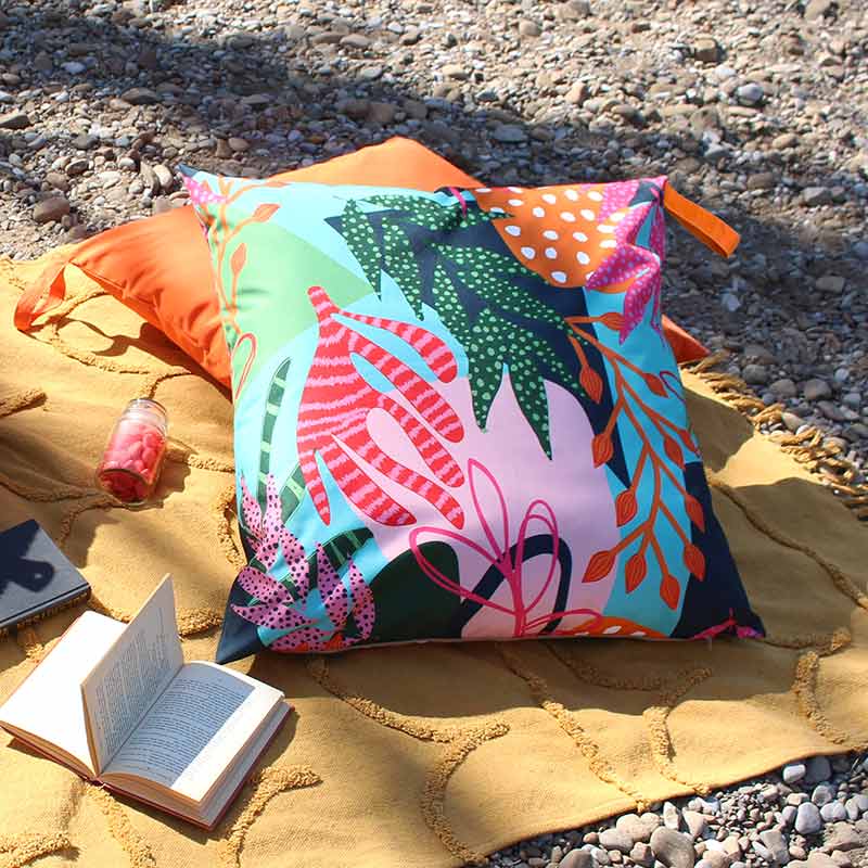 Furn Coralina Outdoor Floor Cushion, 70 x 70cm image 0