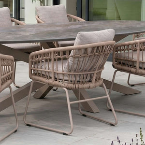 Orchard Life Juniper 8 Seat Dining Set with 260cm Elliptical Table image 2