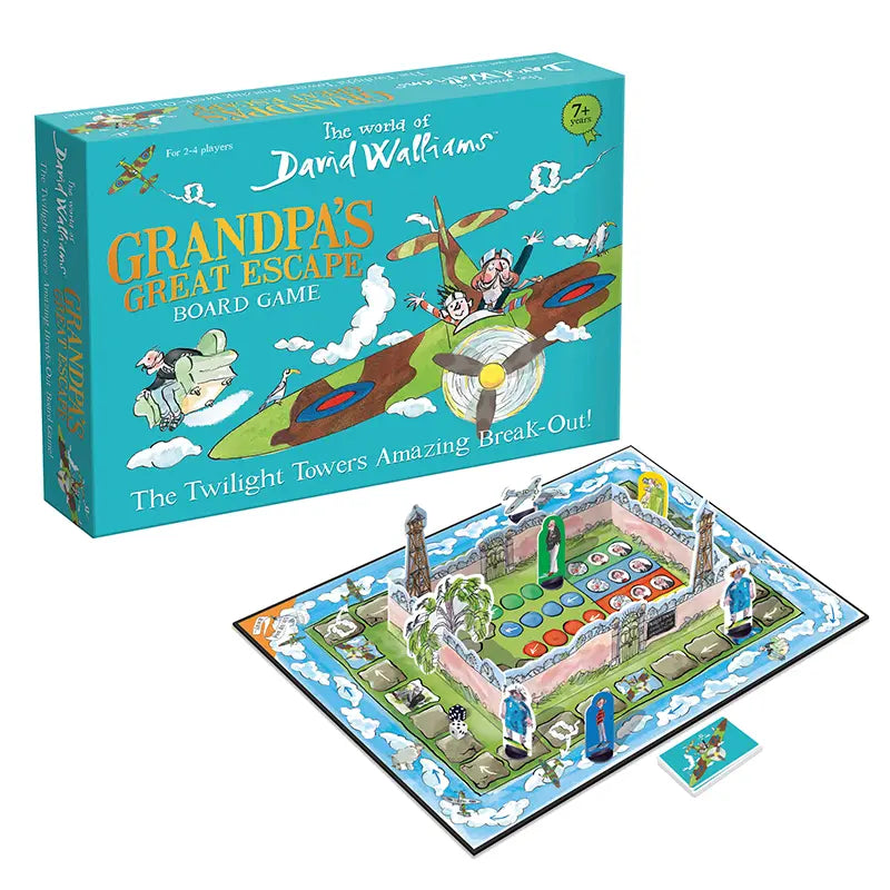 David Walliams Grandpa's Great Escape Board Game image 0