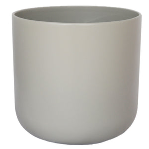 Ivyline Lisbon Indoor Planter Range - Light Grey, 18.5cm image