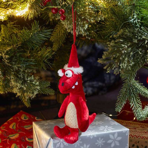 Three Kings Red Festive Dino Pendant (Assorted Designs) image 5