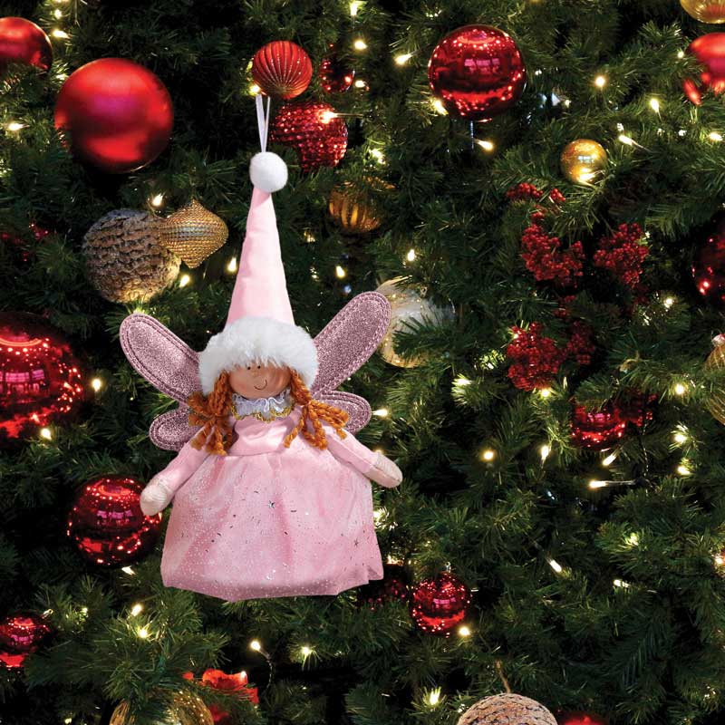 Three Kings Pink Fairy Magic Pendant image 0