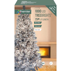 Premier 1000 Multi-Action LED TREEBRIGHTS with Timer - Warm White (Clear Cable) image 1