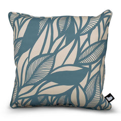 Extreme Lounging B-Cushion Poplar Leaf Art Collection, 43 x 43cm – Sea Blue image 0