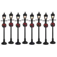 Lemax Gas Lantern Street Lamp (Set of 8) image 0