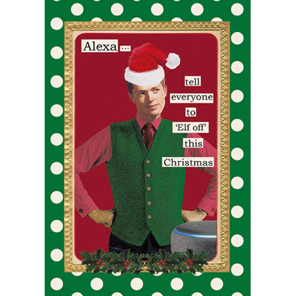 Woodmansterne Alexa Christmas Card image 0