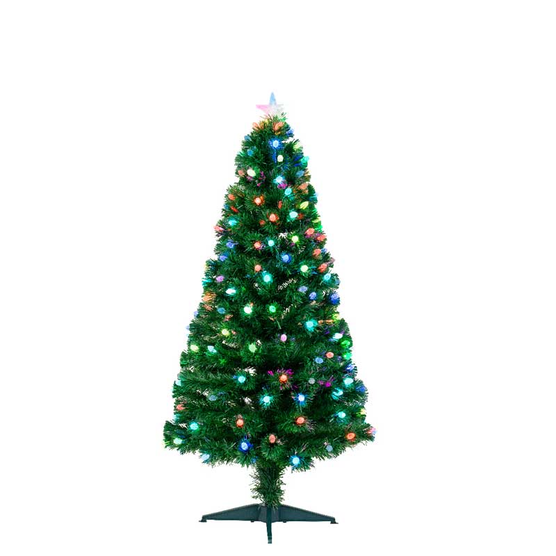 Everlands Fibre Optic Prestwick Pre-Lit Christmas Tree - 4ft image 0