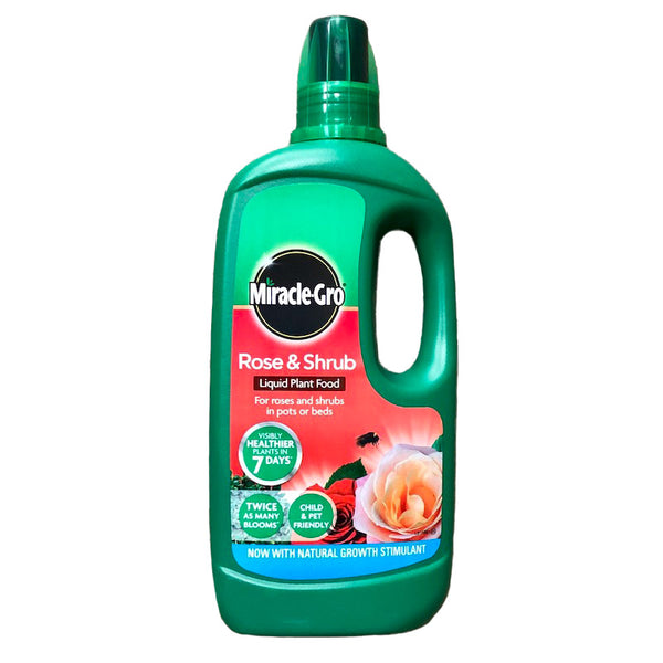 Miracle-Gro Rose & Shrub Food Liquid Plant Food (1 litre) image 0