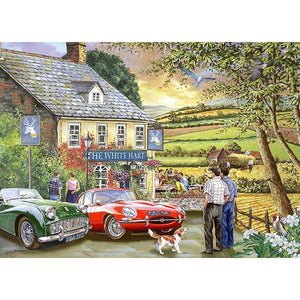 House of Puzzles Pleasant Evening 1000 Piece Jigsaw Puzzle image 0