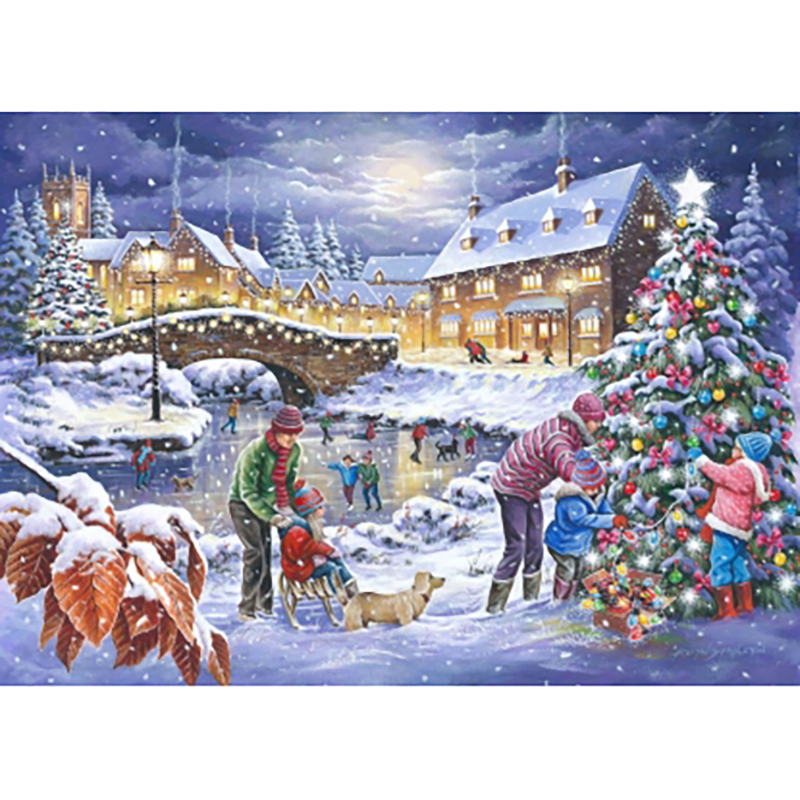 House Of Puzzles Twinkling Lights 1000 Piece Jigsaw Puzzle image 0