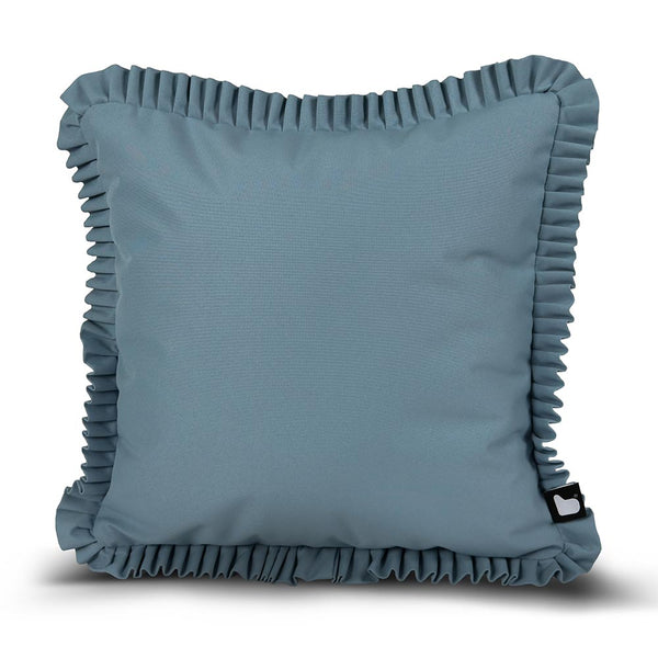 Extreme Lounging B-Cushion Frill, 43 x 43cm – Sea Blue image 0
