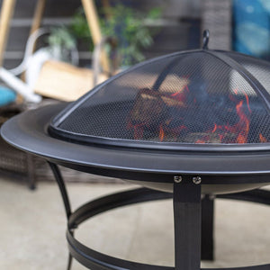 La Hacienda Boston Firepit in Black image 2