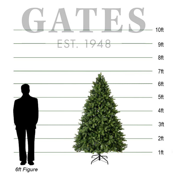 Everlands Freiburg Pine / Beaumont Pine Artificial Christmas Tree - 7ft image 1