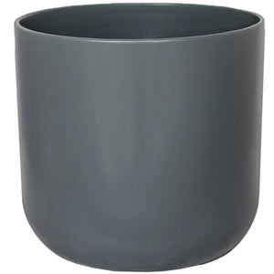 Ivyline Lisbon Indoor Planter Range - Charcoal, 20.5cm image