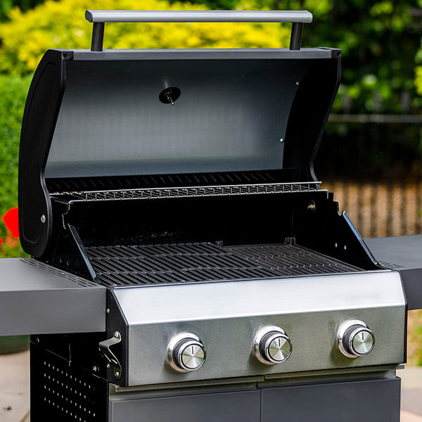 Grillstream Classic 3 Burner Hybrid Barbecue - Matt Grey image 3