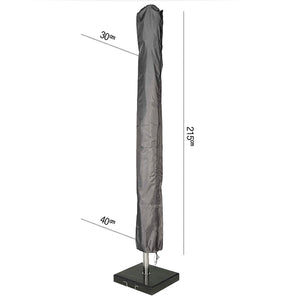 Platinum Aerocover for Centre Post Parasol - 215 x 30 / 40cm image 0