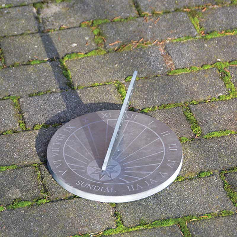 Round Slate Sundial image 0