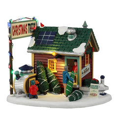 Lemax Tiny House Tree Lot image 0