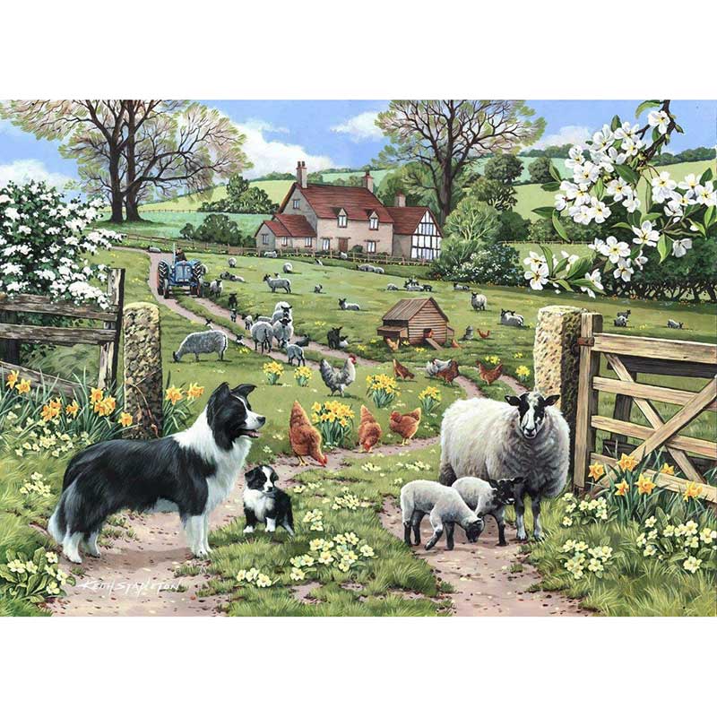 House of Puzzles Early Learning 1000 Piece Jigsaw Puzzle image 0