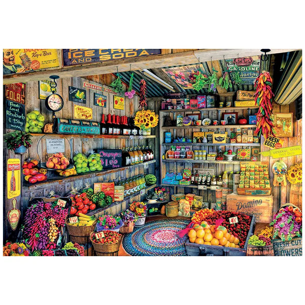 The Farmers Market 2000 Piece Jigsaw Puzzle image 1