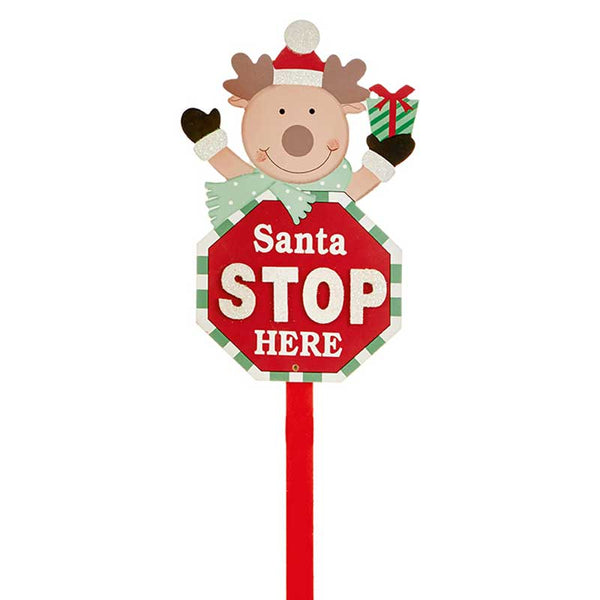 Premier Santa Stop Here Sign (Assorted Designs) image 6