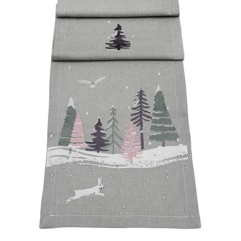 Peggy Wilkins Snowscape Table Runner image 0
