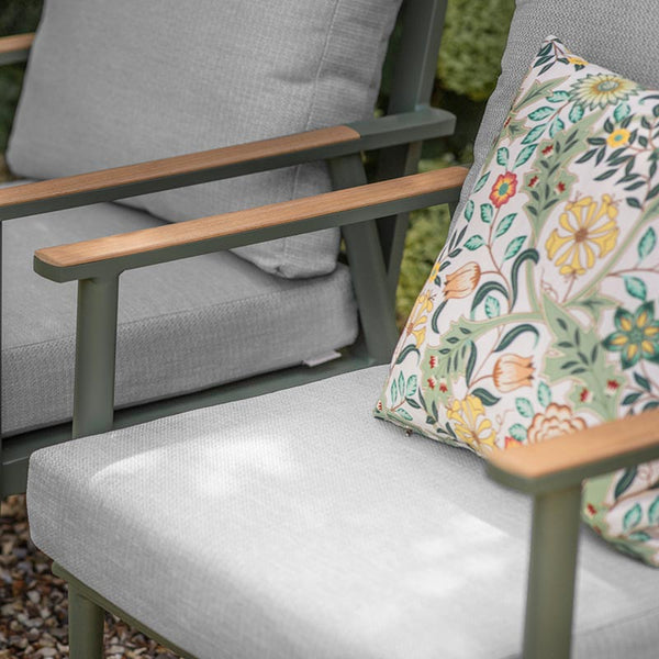 Bramblecrest RHS Wisley 2-Seat Sofa Lounge Set in Sage image 2