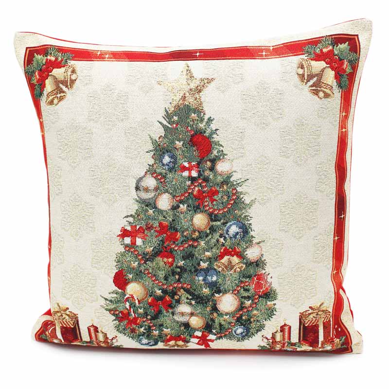 Peggy Wilkins Deck The Halls Cushion image 0