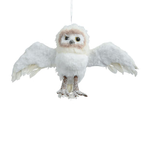 Decoris Flying Cream Owl image 1