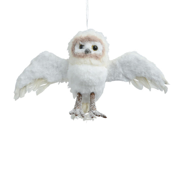 Decoris Flying Cream Owl image 1