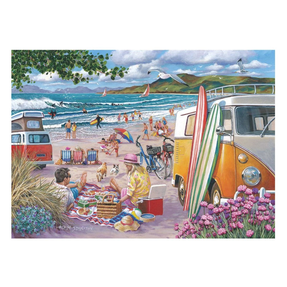 House of Puzzles 'Wish You Were Here' 1000 Piece Puzzle image 0